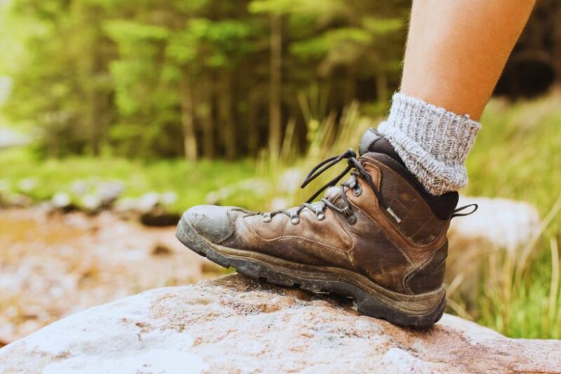 Preventing Foot Issues In Rainy Backpacking by wearing the right boots