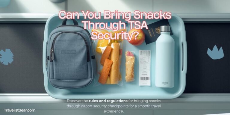 Can You Bring Snacks Through TSA Security